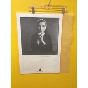 VTG Hasselblad 16.5x24 Black & White Promotional Art Prints German Woman